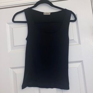 Black so Nikki tank top- one size